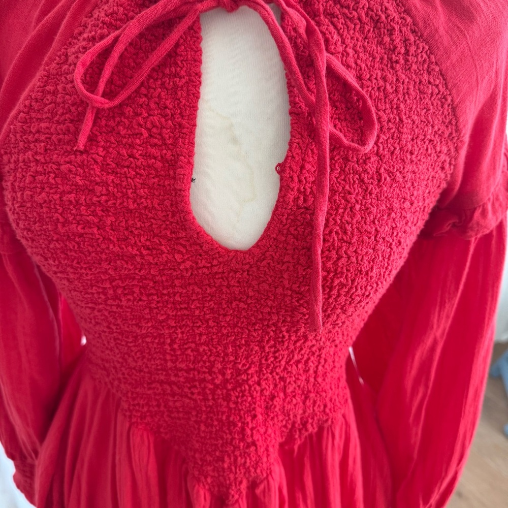 Free People Red Dress - Picture 2 of 4